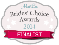 Finalist for a Brides' Choice Awards 2014